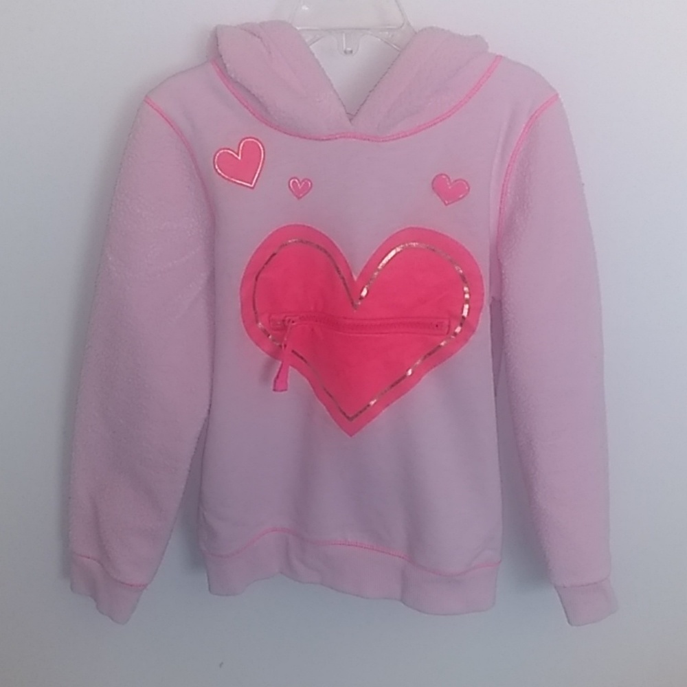 Pink love sweatshirt/ hoodie S(6/6x)